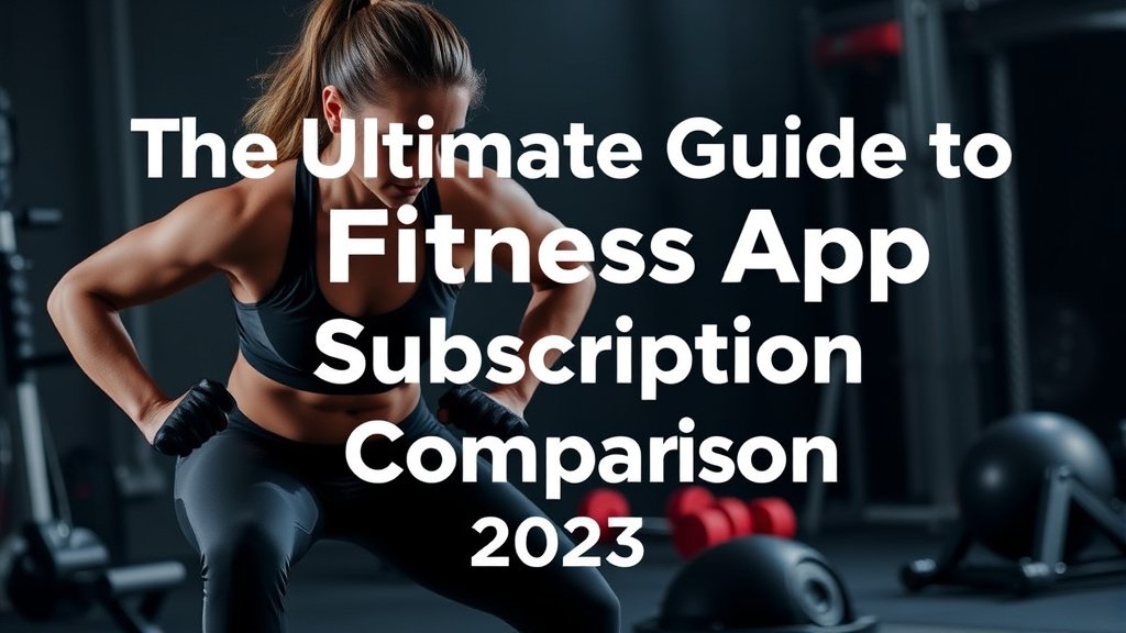 The Ultimate Guide to Fitness App Subscription Comparison in 2025 summary