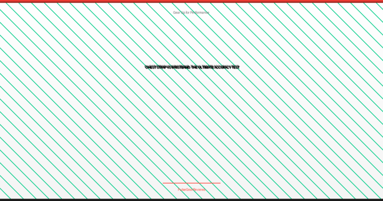 chest strap heart rate monitor vs wristband accuracy