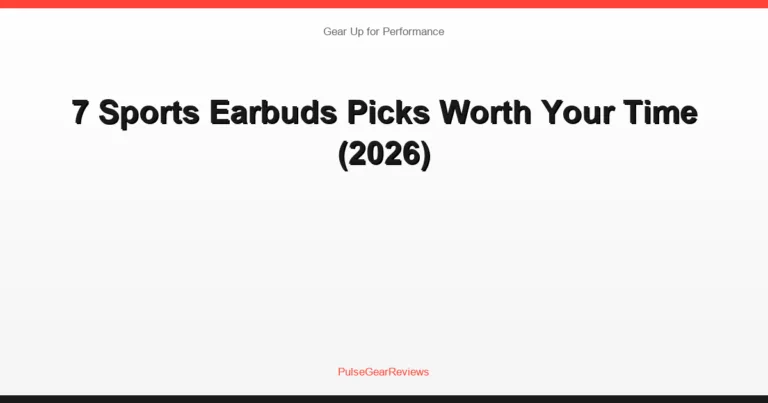 7 Sports Earbuds Picks Worth Your Time (2026)