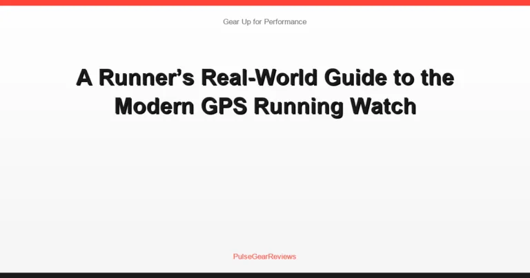 A Runner’s Real-World Guide to the Modern GPS Running Watch