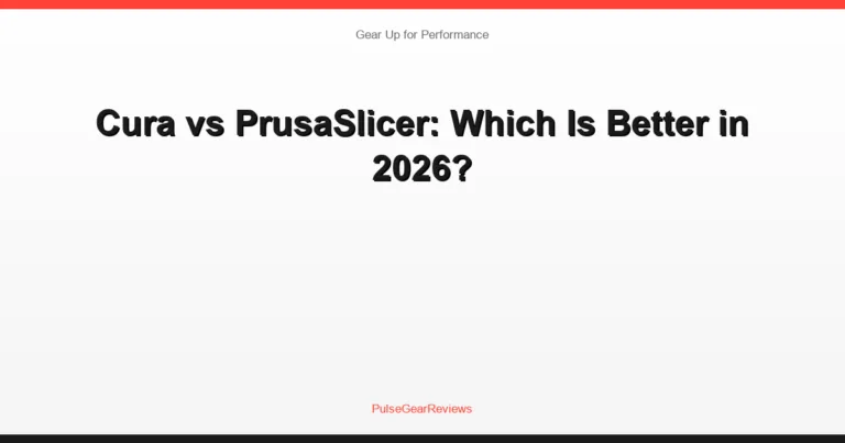 Cura vs PrusaSlicer: Which Is Better in 2026?