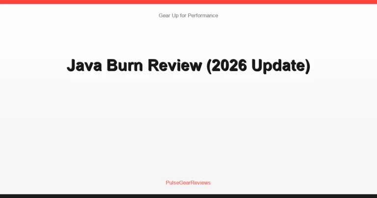Java Burn Review (2026 Update)