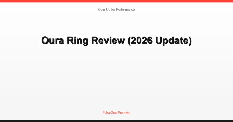 Oura Ring Review (2026 Update)
